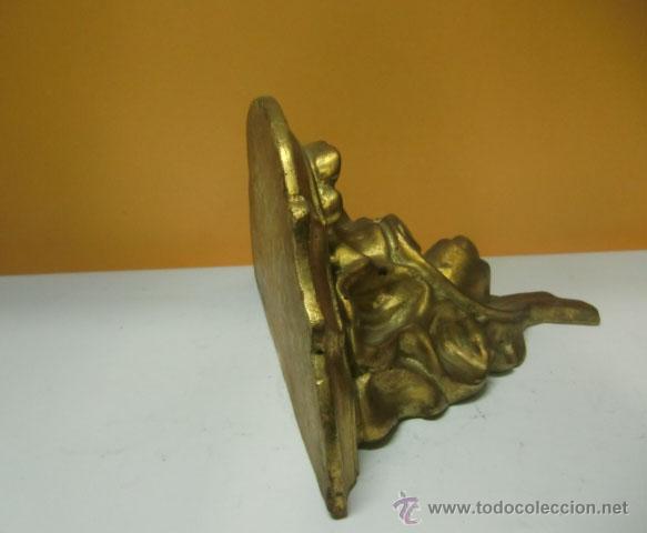 Antig&uuml;edades: Peana antigua, de madera - Foto 2