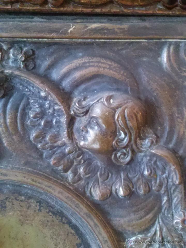Antig&uuml;edades: CUADRO EN METAL REPUJADO JESUS DEL GRAN PODER SEVILLA - Foto 10