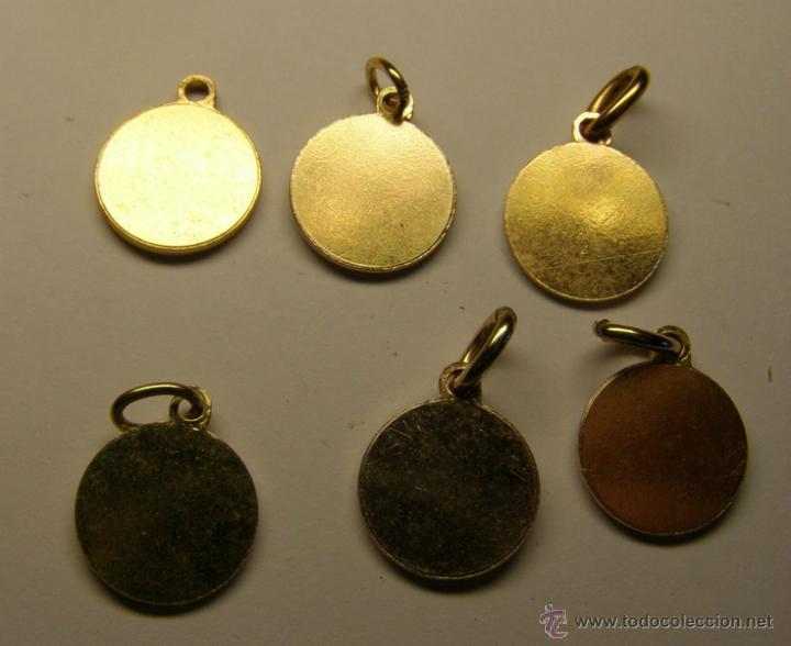 Antig&uuml;edades: Lote de 6 medallas religiosas. - Foto 2