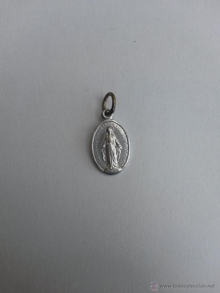 Antig&uuml;edades: Medalla inmaculada francesa de 1.9 x 1 cms - Foto 1