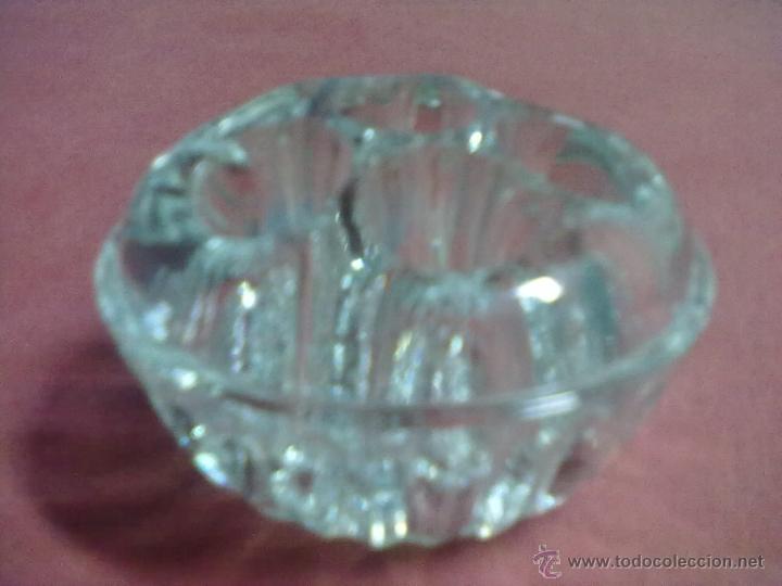 Antig&uuml;edades: VIOLETERO CRISTAL PORTAPLUMAS - Foto 1