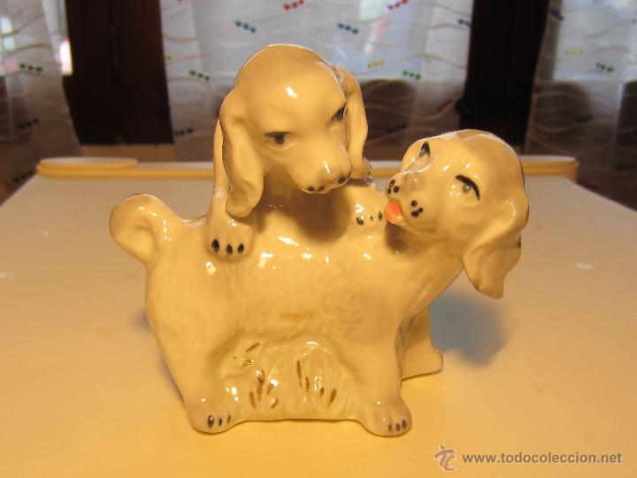 Antig&uuml;edades: perritos juguetones Nao - Foto 1