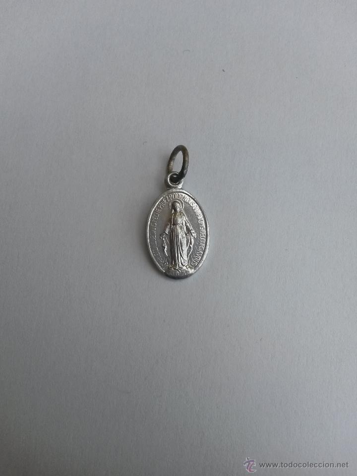Antig&uuml;edades: Medalla inmaculada francesa de 1.9 x 1 cms - Foto 1