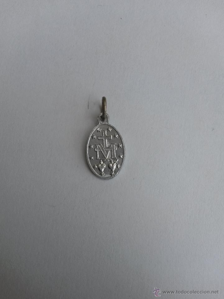 Antig&uuml;edades: Medalla inmaculada francesa de 1.9 x 1 cms - Foto 2