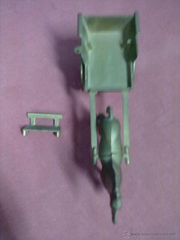 Antig&uuml;edades: CABALLO BRONCE TIRO CARRO - Foto 5