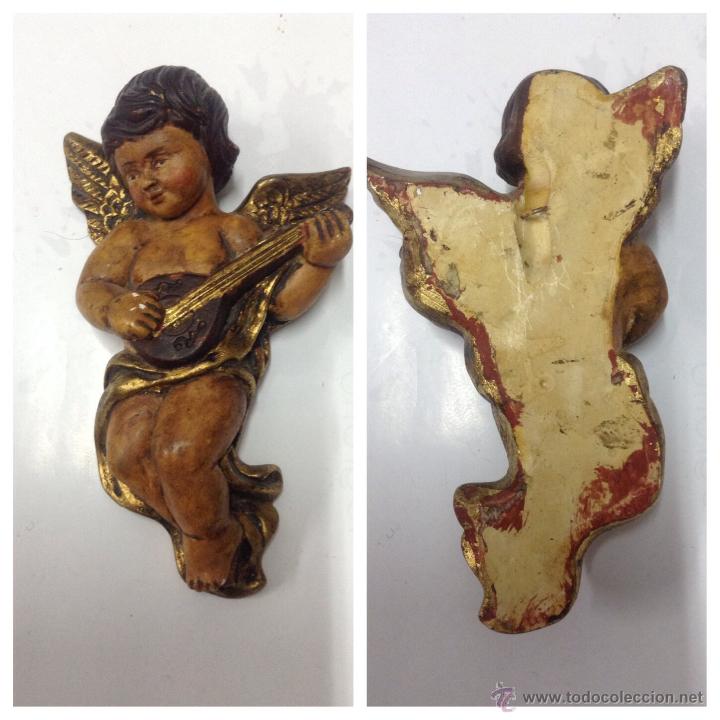 Antig&uuml;edades: angelito - para colocar en pared - 20 cms - car54 - Foto 1