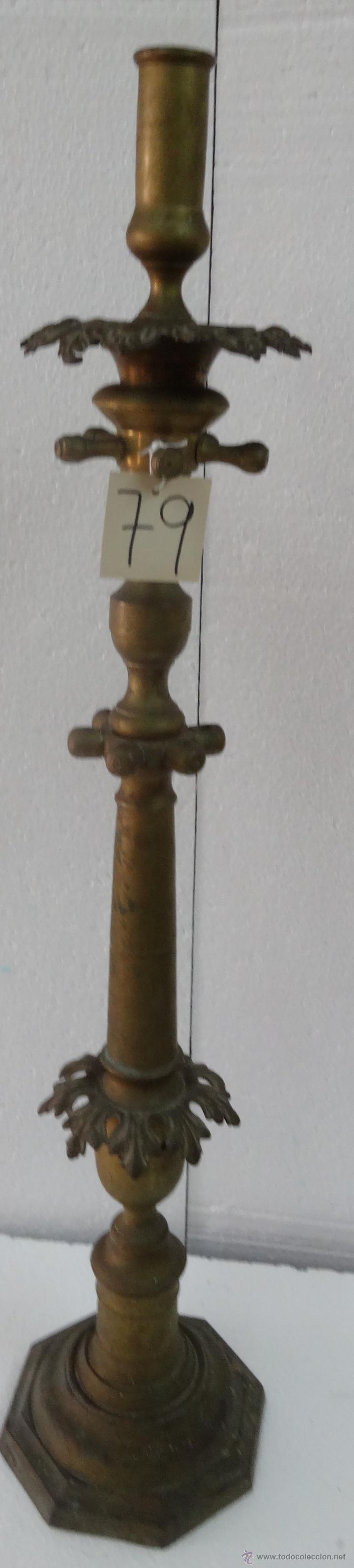 Antig&uuml;edades: CANDELABRO DE PIE SIGLO XIX, 6000-079 - Foto 16