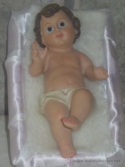 Antig&uuml;edades: NI&Ntilde;O JESUS CON CUNA. - Foto 1
