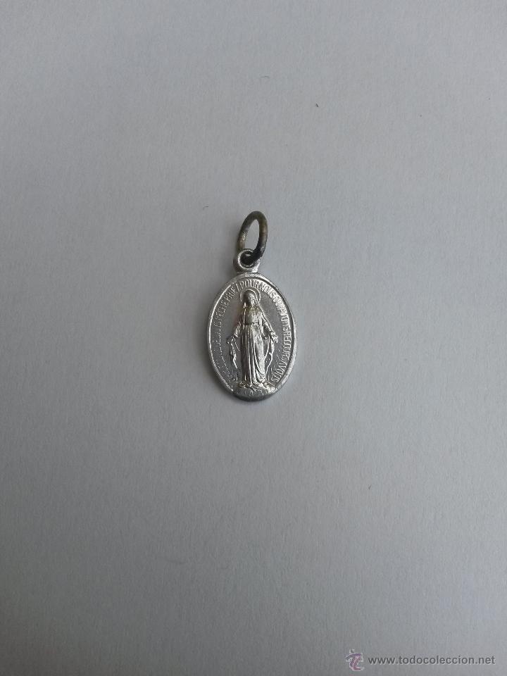 Antig&uuml;edades: Medalla inmaculada francesa de 1.9 x 1 cms - Foto 1