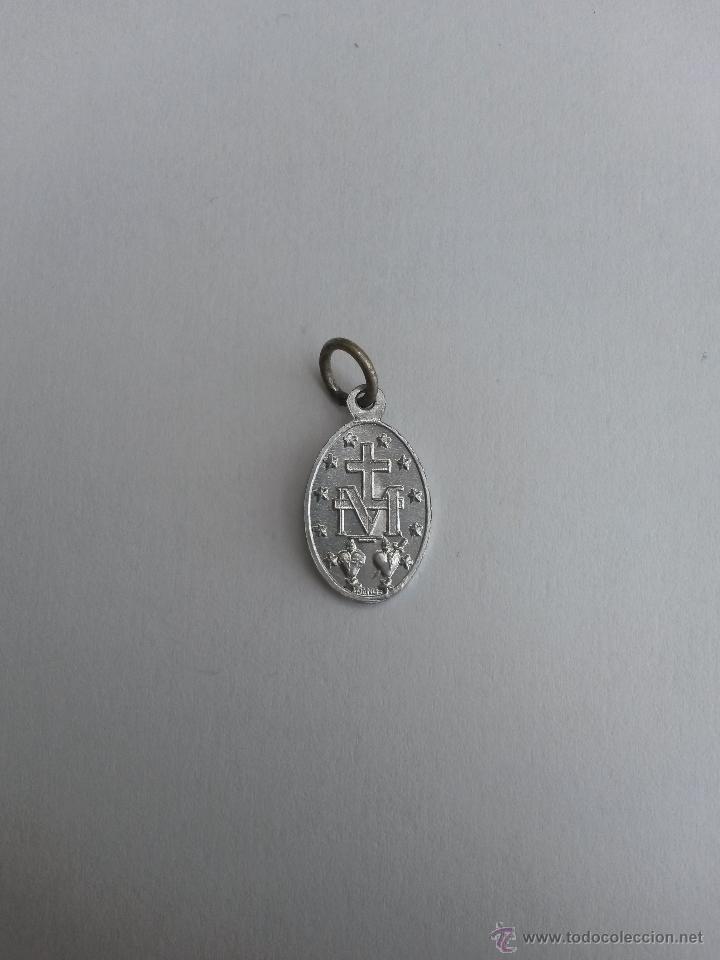 Antig&uuml;edades: Medalla inmaculada francesa de 1.9 x 1 cms - Foto 2