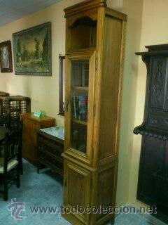 Antig&uuml;edades: mueble vitrina. Madera de Roble - Foto 2