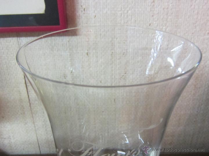 Antig&uuml;edades: jarron cristal soplado frances - Foto 4