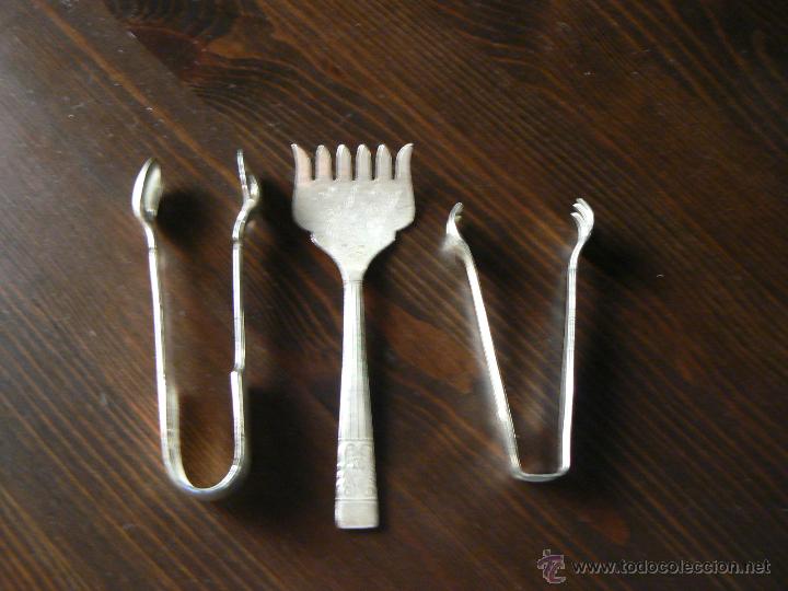 Antig&uuml;edades: CUBIERTOS PARA EL AZUCAR - Foto 2
