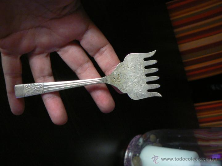 Antig&uuml;edades: CUBIERTOS PARA EL AZUCAR - Foto 3