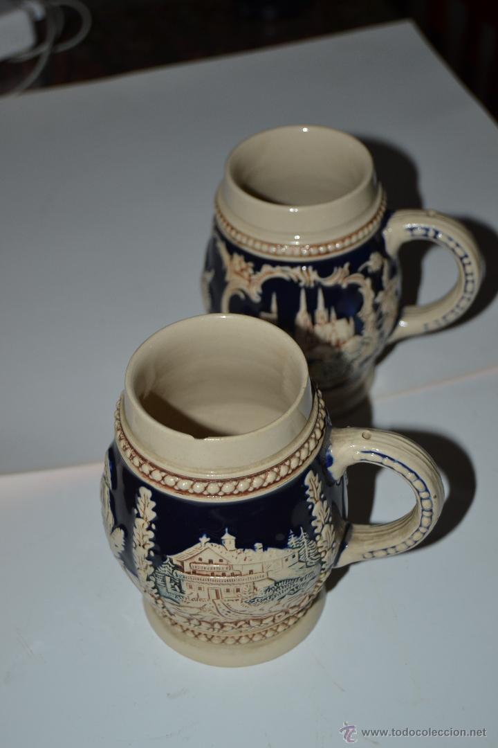 Antig&uuml;edades: Jarras porcelana Strasbourg - Foto 2