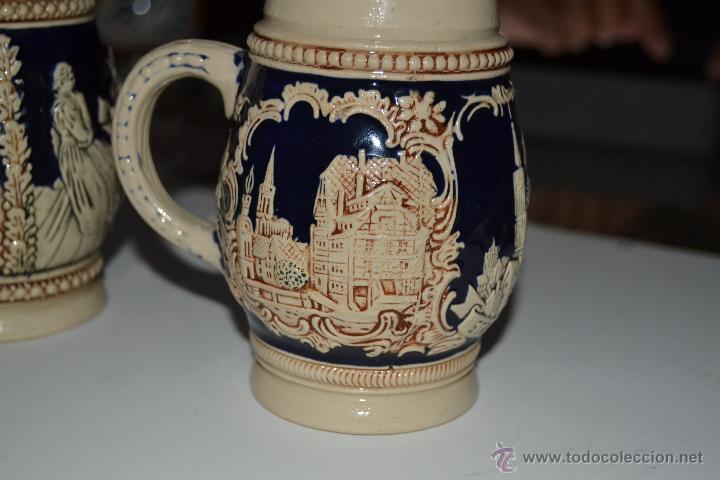 Antig&uuml;edades: Jarras porcelana Strasbourg - Foto 3