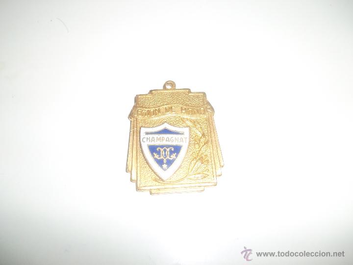 Antig&uuml;edades: medalla esmaltada antigua - Foto 1