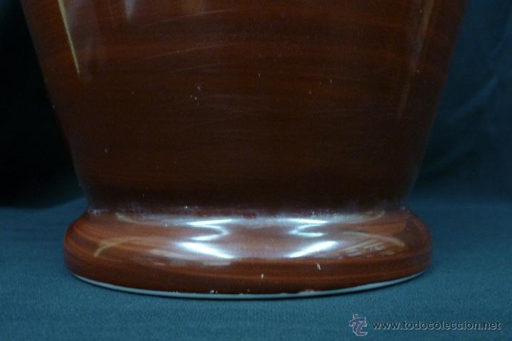 Antig&uuml;edades: JARRON DE CRISTAL OPALINO BLANCO - Foto 9