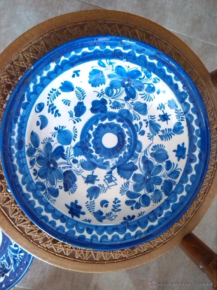 Antig&uuml;edades: antiguo plato de manises, - Foto 1