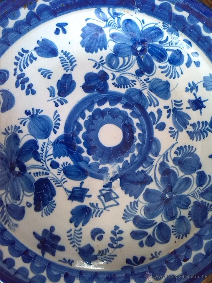 Antig&uuml;edades: antiguo plato de manises, - Foto 2