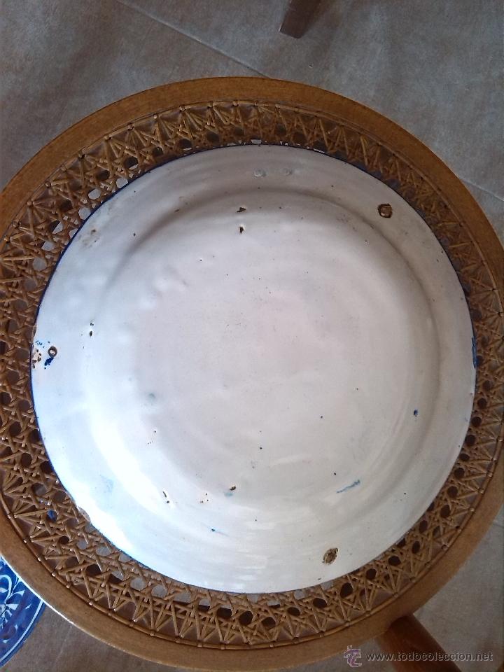 Antig&uuml;edades: antiguo plato de manises, - Foto 3