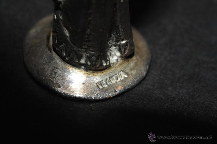 Antig&uuml;edades: FIGURA RELIGIOSA DE PLATA - VILANOVA - Foto 3