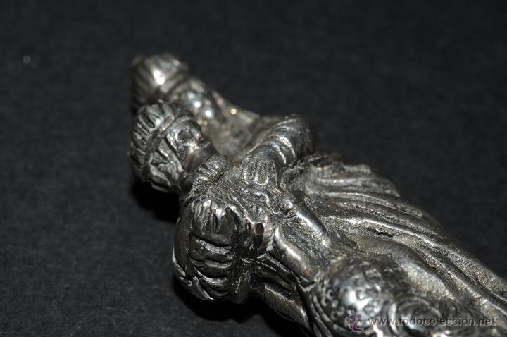Antig&uuml;edades: FIGURA RELIGIOSA - VIRGEN PLATA - Foto 3