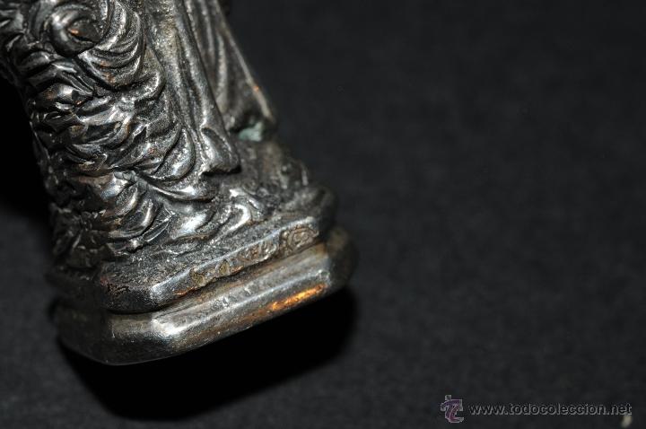 Antig&uuml;edades: FIGURA RELIGIOSA - VIRGEN PLATA - Foto 4
