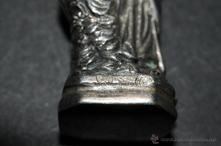 Antig&uuml;edades: FIGURA RELIGIOSA - VIRGEN PLATA - Foto 6