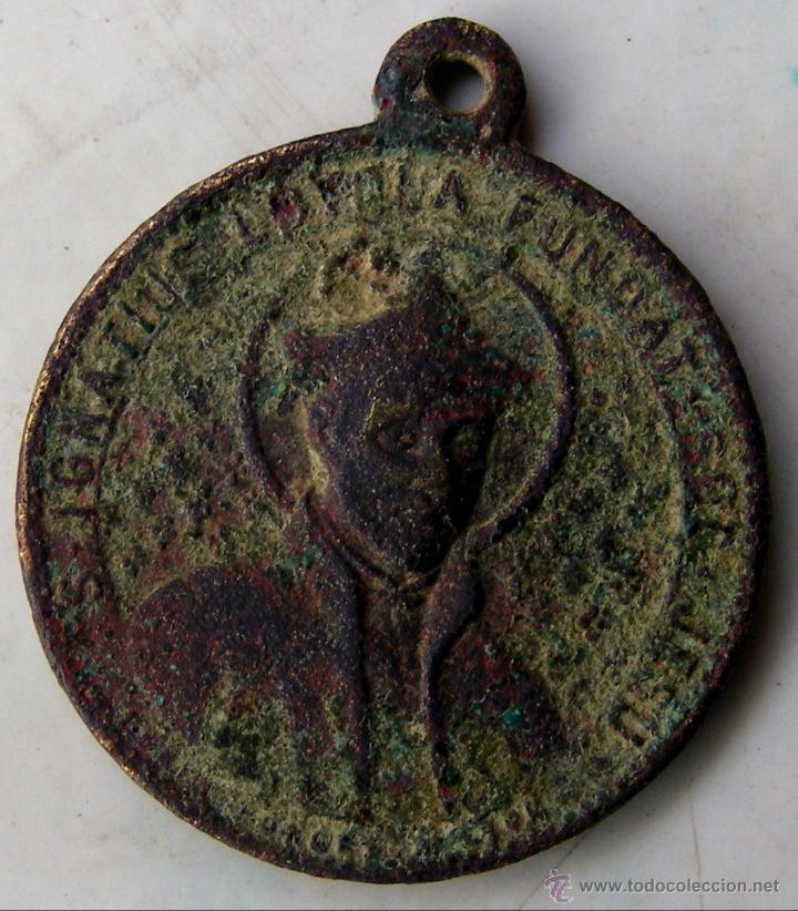 Antig&uuml;edades: MEDALLA DE IGNATIUS DE LOYOLA - Foto 1