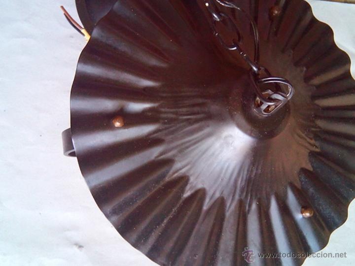 Antig&uuml;edades: FAROL EN FORJA Y CRISTAL - Foto 3