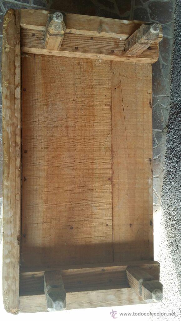 Antig&uuml;edades: antiguo arcon en madera con cajon interior, preciosa - Foto 8