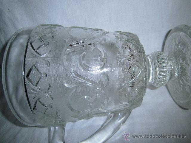 Antig&uuml;edades: ANTIGUA JARRA DE CRISTAL - Foto 6
