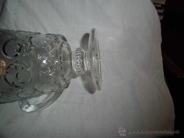 Antig&uuml;edades: ANTIGUA JARRA DE CRISTAL - Foto 8