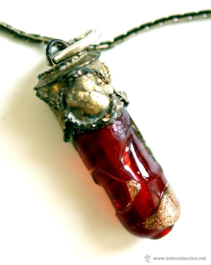 Antig&uuml;edades: ANTIGUO CONJUNTO DE 6 AMULETOS EN PLATA - Foto 5