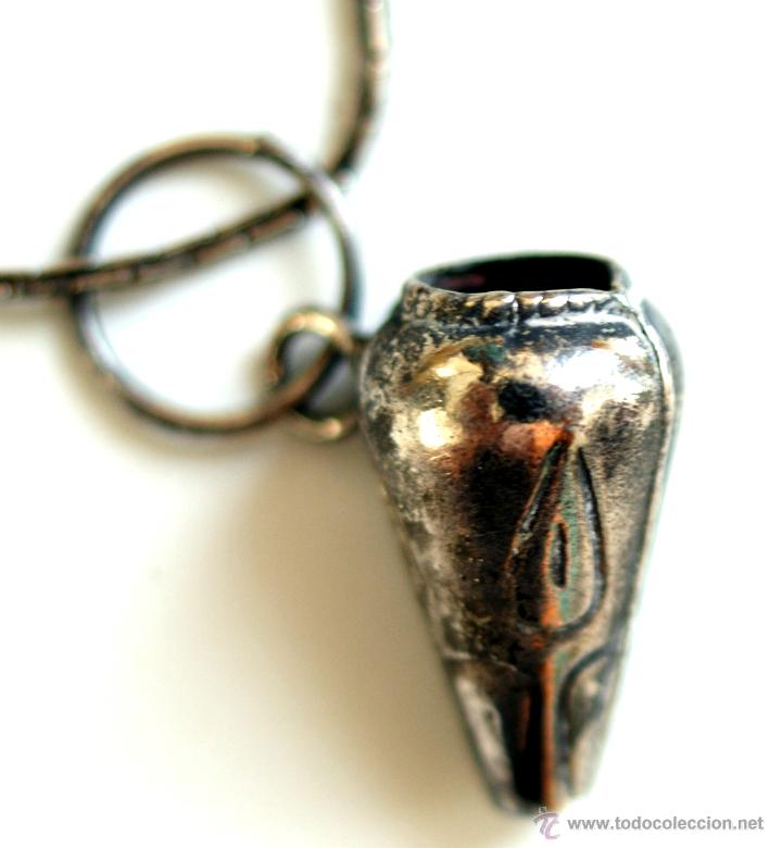 Antig&uuml;edades: ANTIGUO CONJUNTO DE 6 AMULETOS EN PLATA - Foto 6