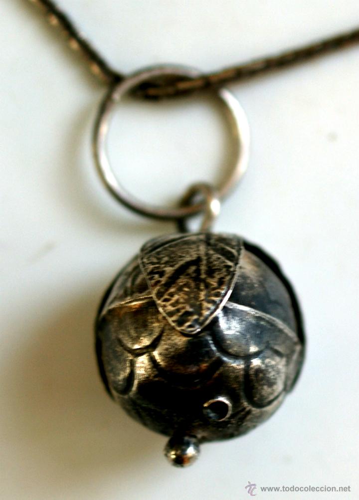 Antig&uuml;edades: ANTIGUO CONJUNTO DE 6 AMULETOS EN PLATA - Foto 7