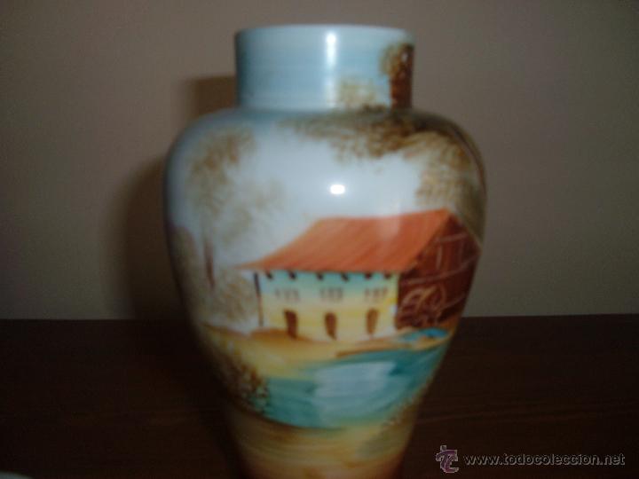 Antig&uuml;edades: Tibor de porcelana - Foto 3