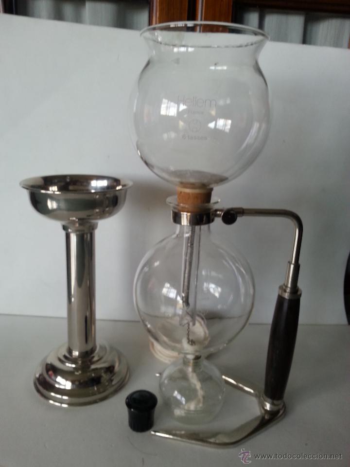 Antigua cafetera de cristal francesa hellem com - Vendido en Venta Directa  - 45677074