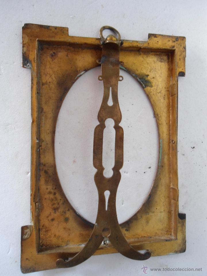 Antig&uuml;edades: ANTIGUO MARCO DE METAL - Foto 2