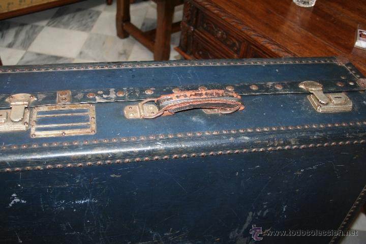 Antig&uuml;edades: MALETA DE VIAJE. REF. 5761 - Foto 3