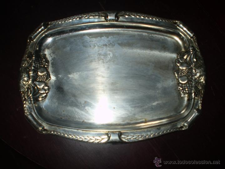 Antig&uuml;edades: BANDEJA PLATEADA - Foto 1