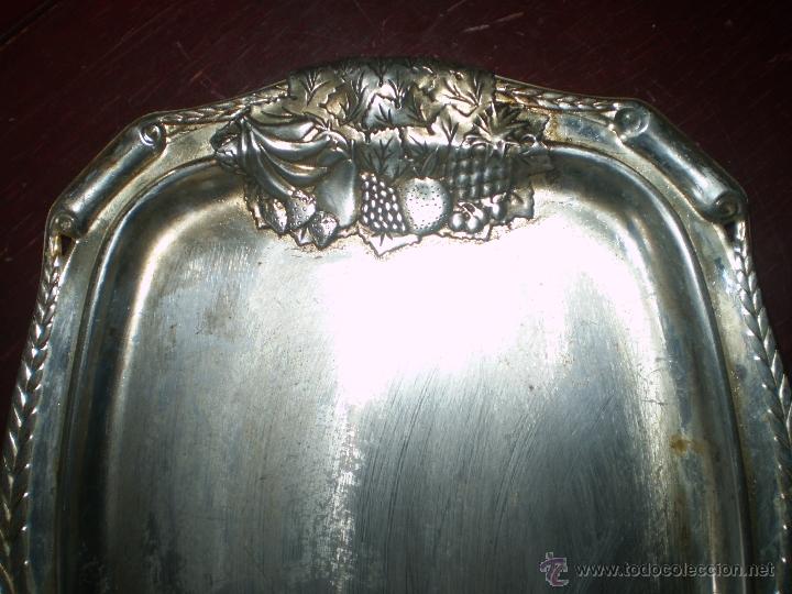 Antig&uuml;edades: BANDEJA PLATEADA - Foto 2