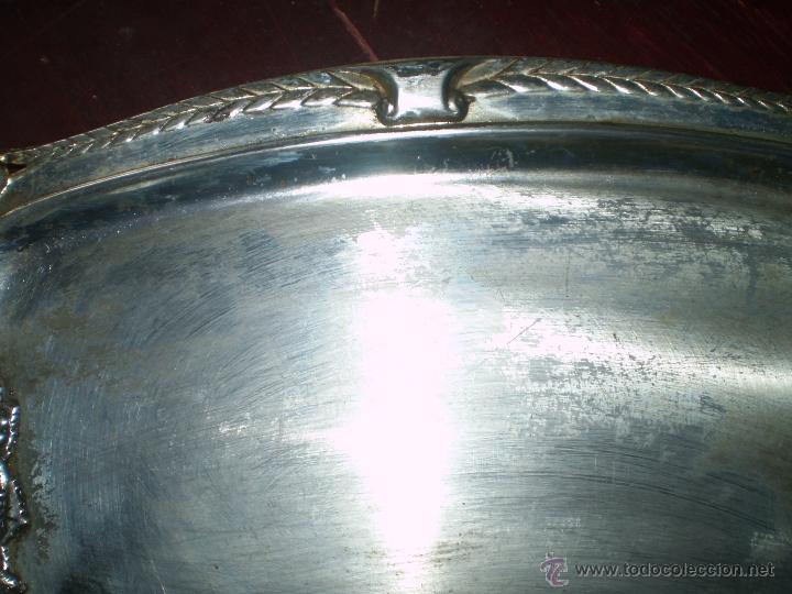 Antig&uuml;edades: BANDEJA PLATEADA - Foto 4