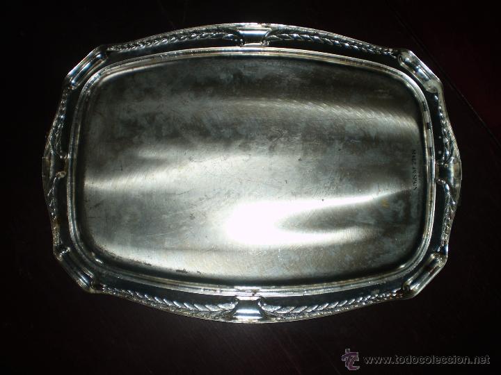 Antig&uuml;edades: BANDEJA PLATEADA - Foto 5