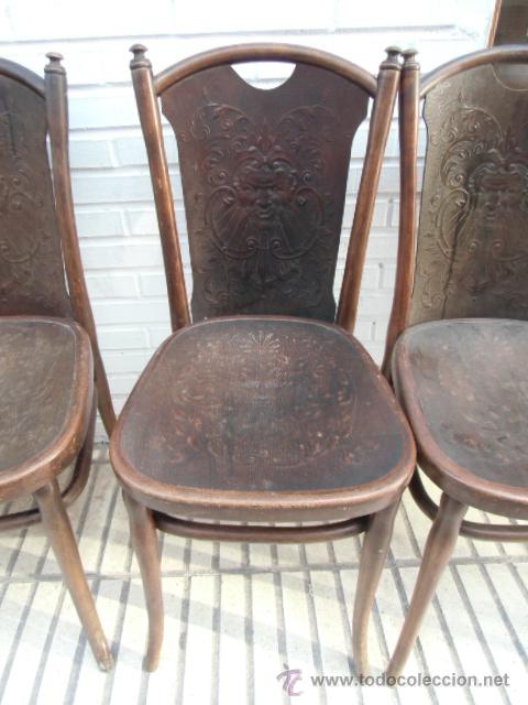 Antig&uuml;edades: sillas KOHN - Foto 9