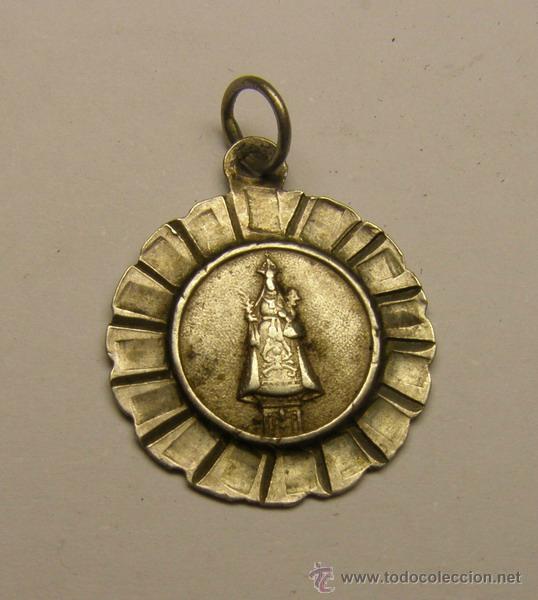 Antig&uuml;edades: Medalla religiosa N&ordf; S&ordf; de la Bonanova, de plata. - Foto 1