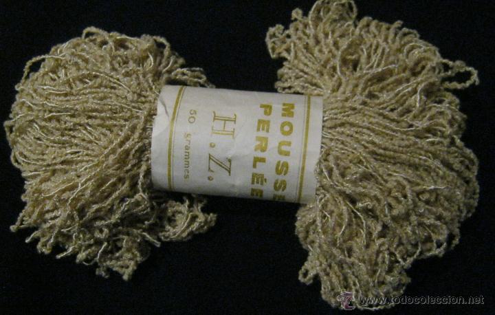 Antig&uuml;edades: ANTIGUO OVILLO MOUSSE PERL&Eacute;E H.Z. - Foto 1