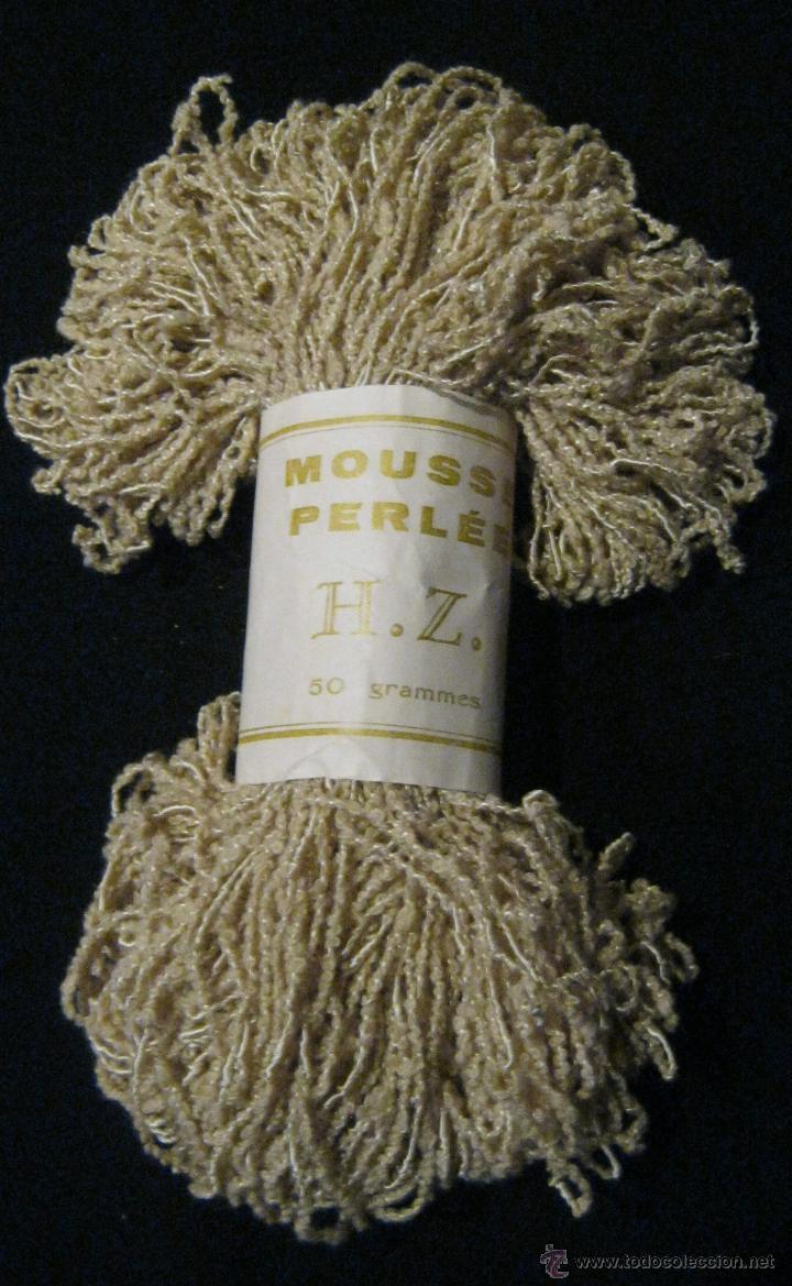Antig&uuml;edades: ANTIGUO OVILLO MOUSSE PERL&Eacute;E H.Z. - Foto 3