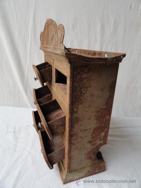 Antig&uuml;edades: ANTIGUO ESPECIERO DE HOJALATA. - Foto 3
